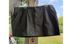 Military Gorpcore Wild Fable Olive Green Utility Mini Skirt XXL Y2K Streetwear